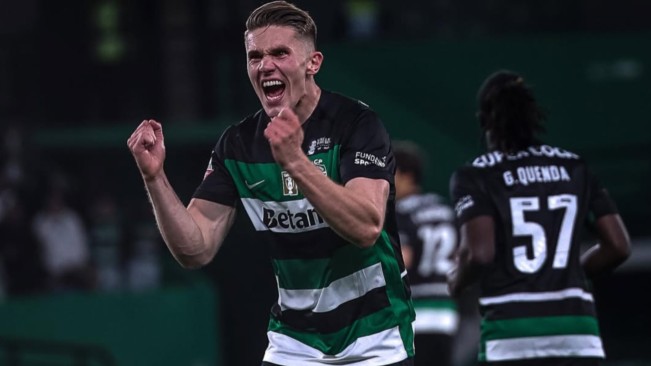 Viktor Gyokeres saat berseragam Sporting CP. [Instagram]